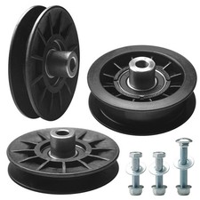 532194326 V-Groove Idler Pulley and 532194327 Flat Idler Pulley Kit Compatible w
