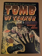 Tomba del Terrore #5 Ottobre 1952 Raro Pre Codice Horror G+/VG/VG+