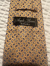 Vintage Tie Bundle (2) Angelo Bosani Tie Rack & Mega Couture Prestige Patterned