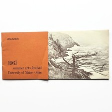 1967 University of Maine at Orono Summer Arts Festival Program Guide Booklet