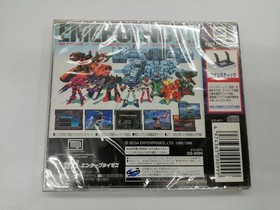 Sega Saturn Software Model Cyber Troopers Virtual On Sega LP176