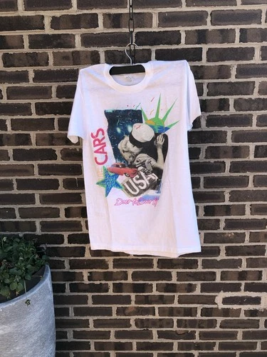 Cars Door To Door Tour 89’ Vintage Concert Tee Circa Ch 1980s vintage concert t-shirt, vintage, single stitch, B+ condition