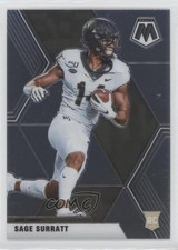 2021 Panini Mosaic Draft Picks Sage Surratt #49 0it8