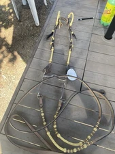 Complete Horse Bridle With Reins.