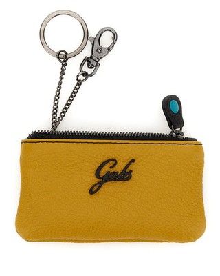 Gabs Keychain Gkeyholder Ruga With Pocket Leather Yellow Woman