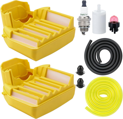 #ad #ad Hipa 2 Pack Air Filter Fuel Line for Husqvarna 455 Rancher Parts 460 455E 455R 4 $15.83