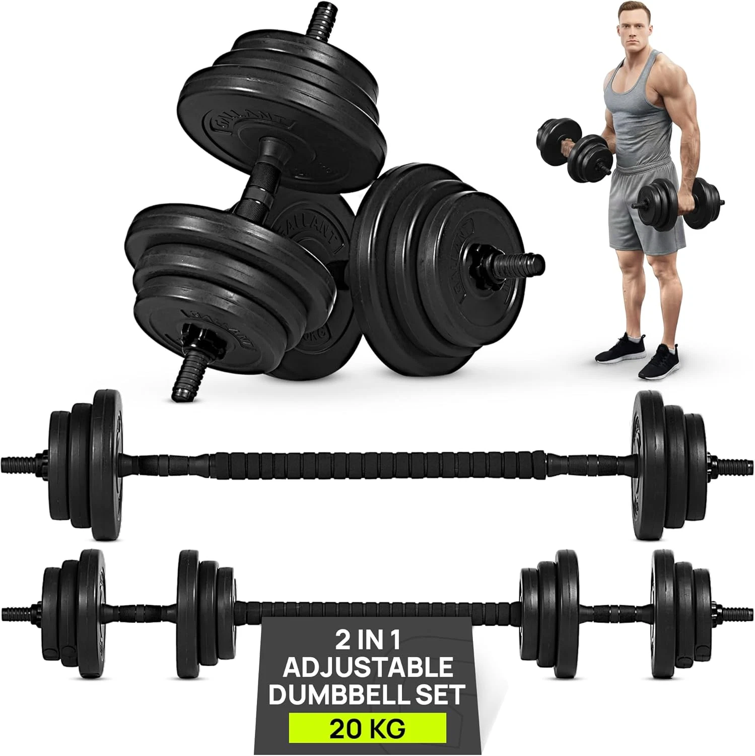 Adjustable Dumbbells Set, Hand Free Weights Set for Strength Training, Weight Li
Opens in a new wind