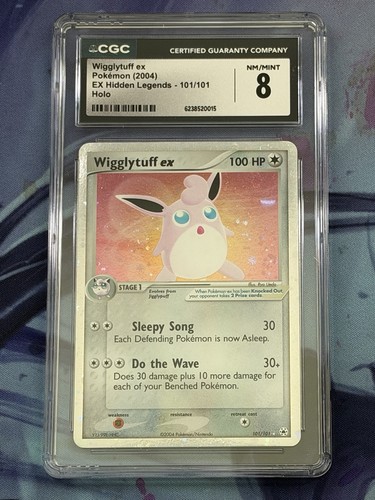 Wigglytuff ex graded CGC 8 for sale on eBay