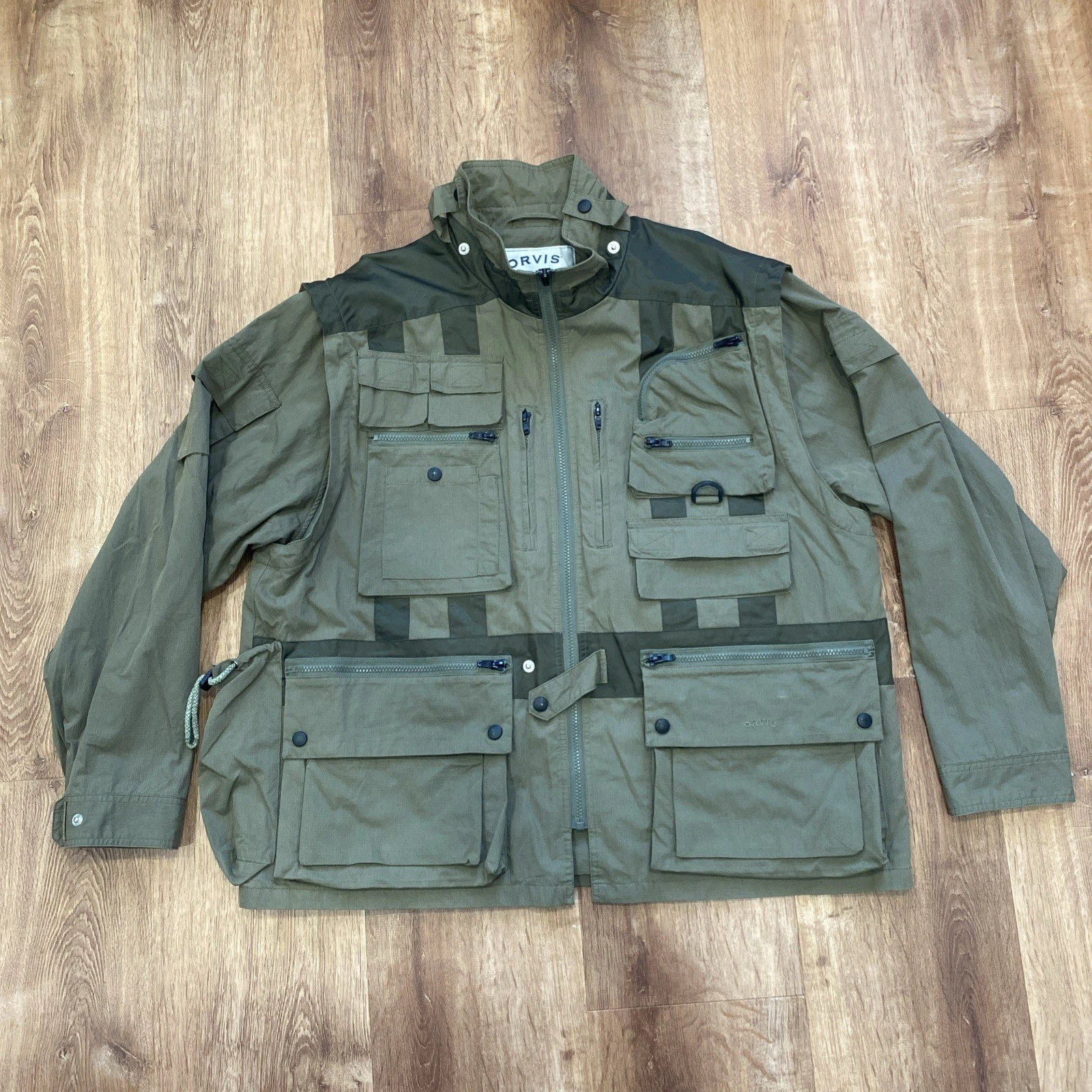 Orvis Ultimate Travel Gear Safari Jacket Mens XL Fly Fishing Travel Gear No Hood
Opens in a new wind