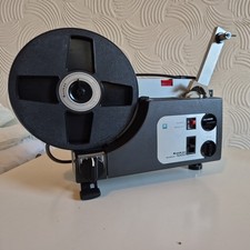 Vintage Sankyo Dualux 1000 8mm Projector Super/Single/Std Format Boxed Powers Up