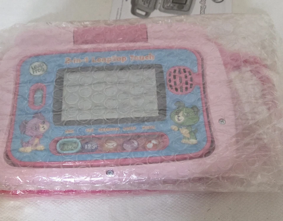New in Box - LeapFrog 2-in-1 LeapTop Touch - Pink Electronic Learning Systems - Image 2 of 4