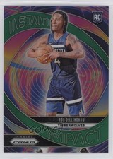 2024-25 Panini Prizm Instant Impact Green Prizm Rob Dillingham #8 0b3