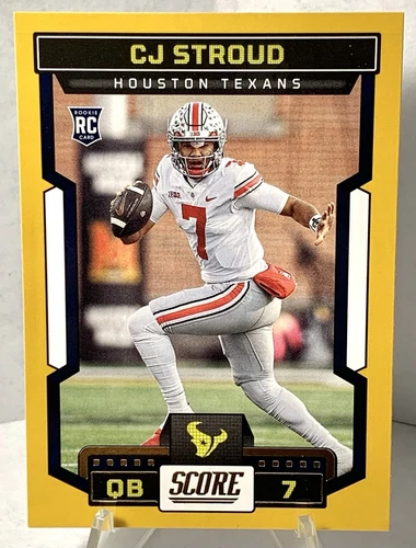 2023 Score - Rookies Gold #302 C.J. Stroud (RC)