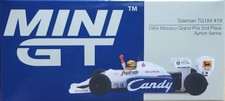 MINI GT 1/64 Toleman TG184 Ayrton Senna 1984
