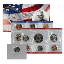 1996 U.S. Mint Uncirculated Coin Set with Envelope & COA *JE
