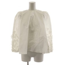 【Tops】Unused Yori Shirocon Perfume Blouse Shirt Long Sleeve Size 34 White