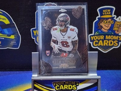2005 Topps Chrome Football Emeka Egbuka Fortune 15 Rookie Tampa