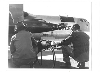 USAF Air Force X 15 Rocket Jet Airplane Photo North American Aviation NASA