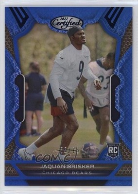 2022 Certified Rookies Mirror Blue 55/75 Jaquan Brisker #175 Rookie RC 0nr3