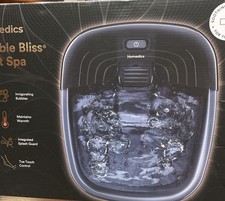 HoMedics Bubble Bliss Foot Spa-Brand New