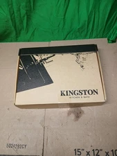 Heritage KB1604PX Double-Handle 3-Hole Deck Mount 4-Inch Centerset Bathroom...