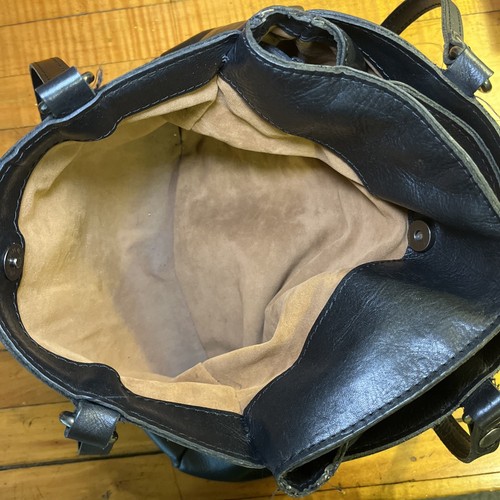 Patricia Nash Black Italian Leather Zip Satchel Shoulder Bag ๐ค - Picture 15 of 18