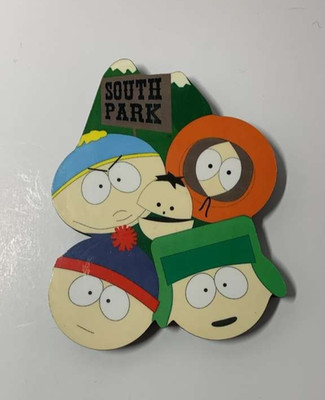 Vintage South Park Polar Magnet Cartman Kyle Stan Kenny 1997 Comedy Central