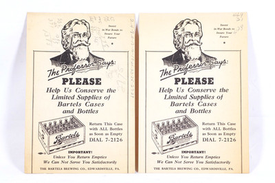 Bartels Beer Bartels Brewing Co Edwardsville PA Professor Says Beer Case Insert