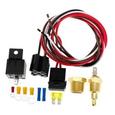 Car Electric Fan Relay Switch Kit 40 Amp Vehicles Cooling Radiator 185 On Car Electric Fan Relay Switch Kit 40 Amp Vehicles Cooling Radiator 185 On