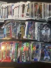 100 NFL Football Card Lot Rookies Colors Inserts No Base No Duplicates + Extras
