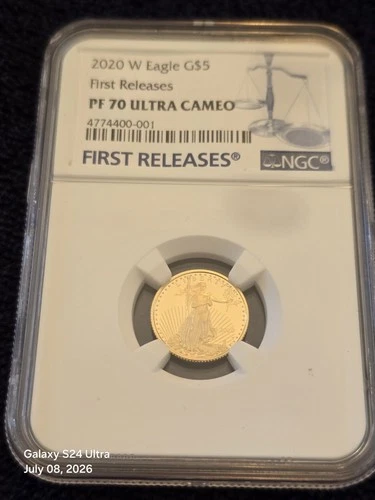2020 American Gold Eagle 1/10 oz — photo from another recent sale