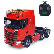 770s 1/14 6x6 3speed Rc Tractor Truck Liftable Rear Axle Wheel Hub Reduction