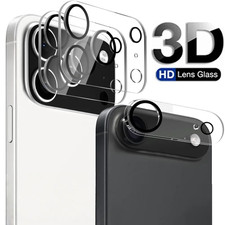 Tempered Glass Camera Lens Protector for iPhone 17 16 15 Pro Max Cover