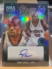 2023-24 Panini NBA Hoops Premium Stock TONY DELK Auto Ink Phoenix Suns #HI-TNY