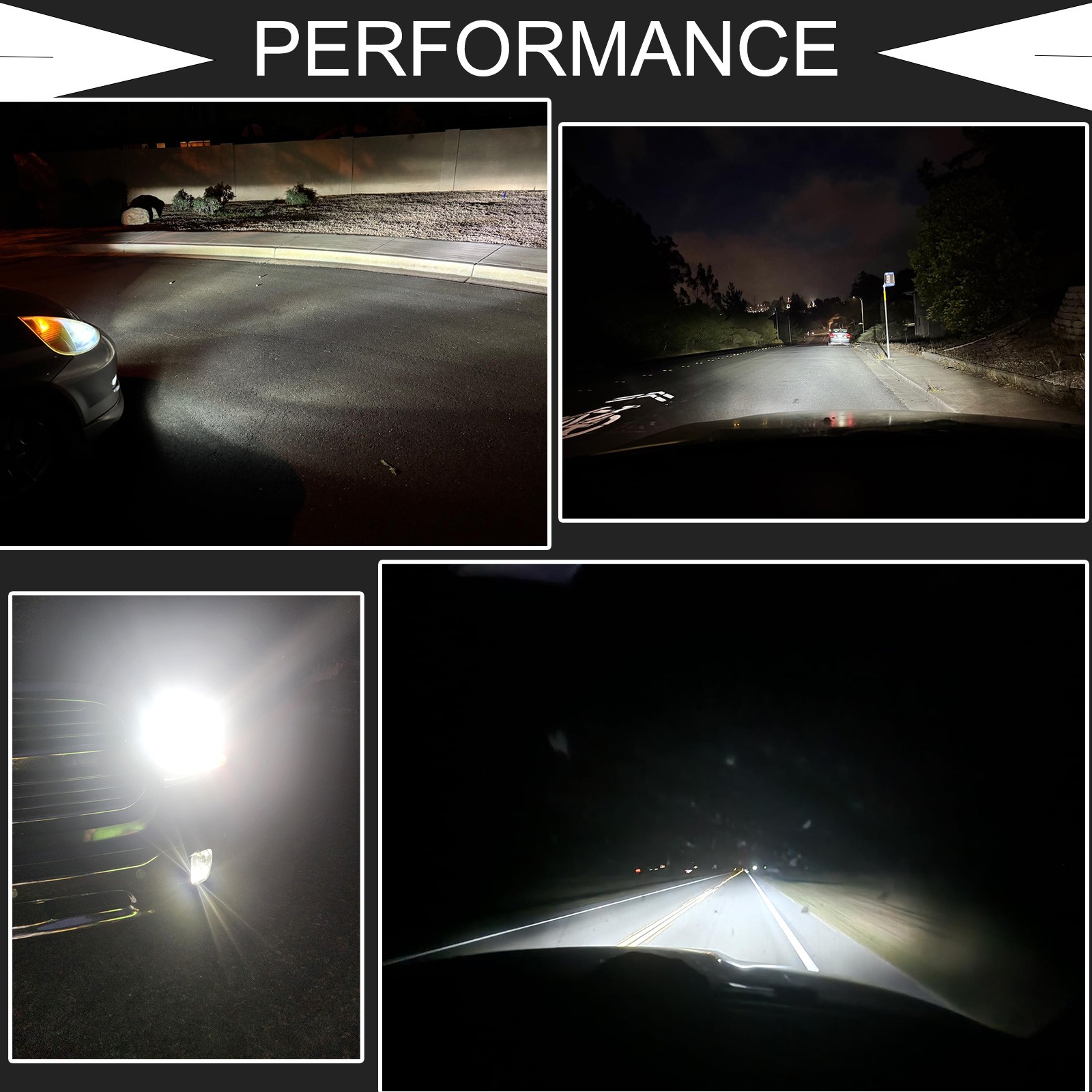 For Acura NSX T Coupe 2-Door 2002-2003 - 2x LED Headlight Bulbs 6000K White 200W
