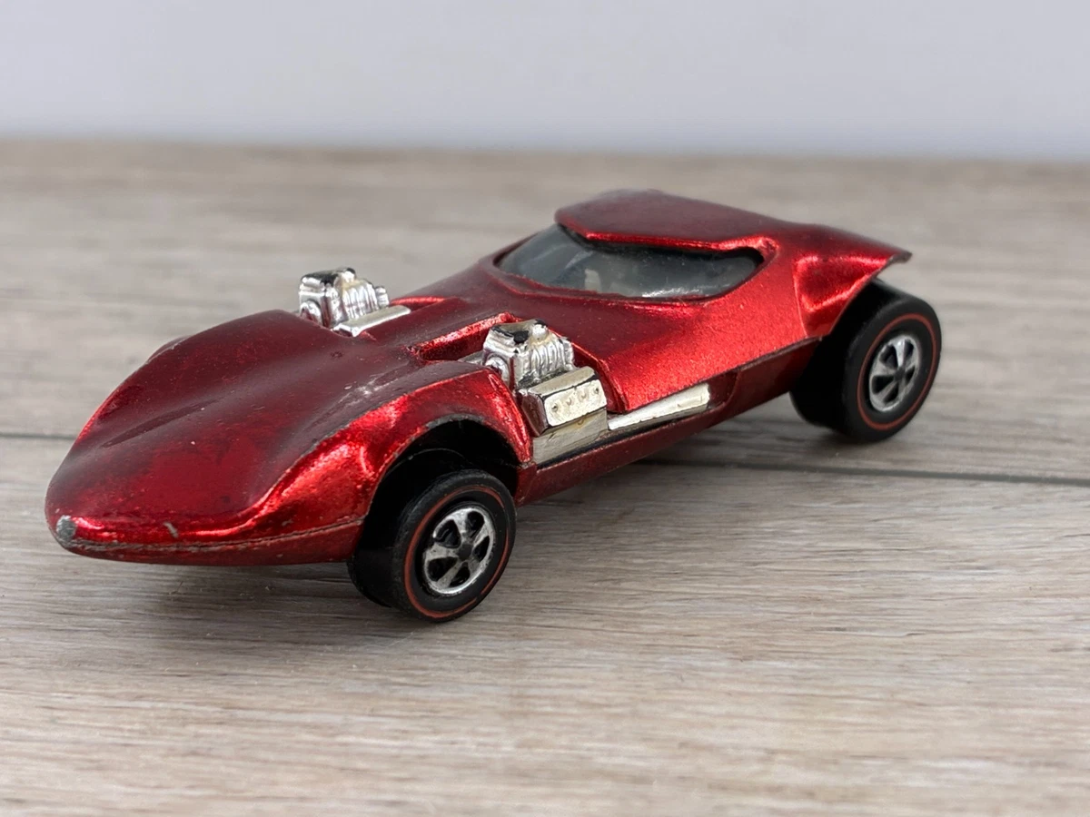 Hot Wheels Redlines White 1968 Vehicle Year Vintage Manufacture