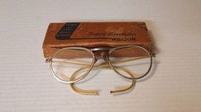 Vintage Willson Safety Glasses Leather Nose Protector Steampunk w/ Box