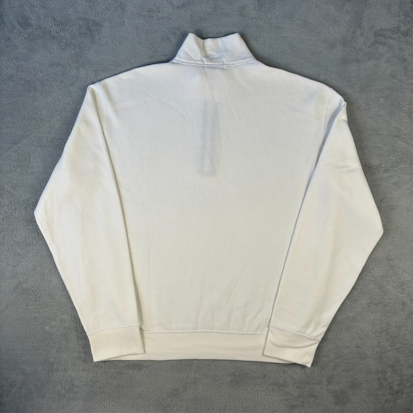 Vintage Ralph Lauren Polo Sport 2000's White Size Large 1/4 Quarter Zip Jumper image 7