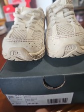 Balance 530 Toddler Size 5 Cream Off White Kids Running Sneakers