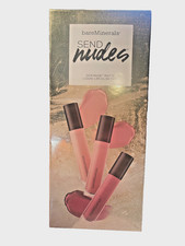 BareMinerals Send Nudes 3 Pc. Nude Matte Liquid Lipcolor Trio- Boxed