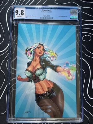 Prizmatic #3 Alrfet Le, Virgin Wrap Around, Revival Comics.  Cgc 9.8