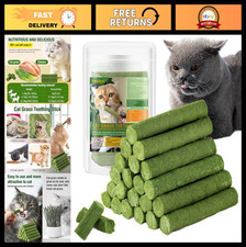 120g Cat Grass Chew Sticks for Cats - Teething Toys, Hairball Relief, Indoor Kit