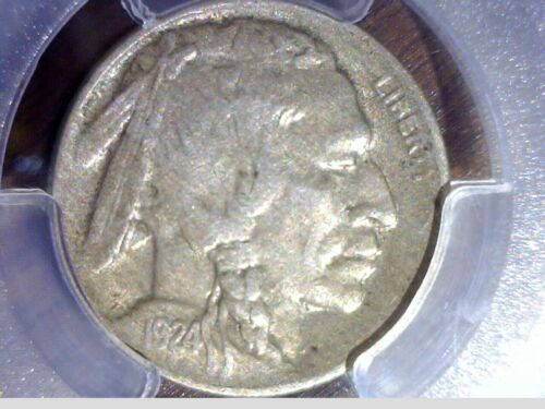 1924-D Buffalo Nickel 5 cent. PCGS VF-30.