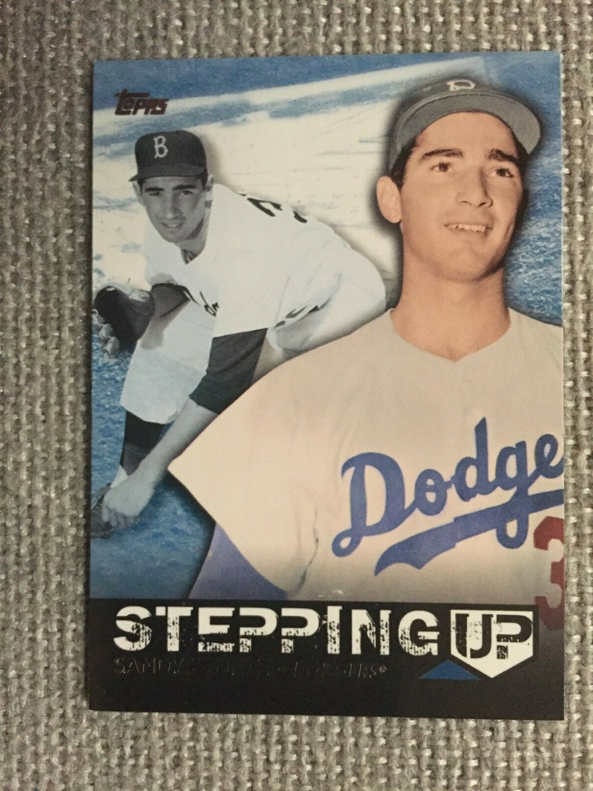 Sandy Koufax 2015 Topps Stepping Up Insert | eBay