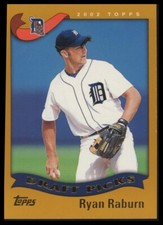 2002 Topps #692 Ryan Raburn Detroit Tigers Rookie