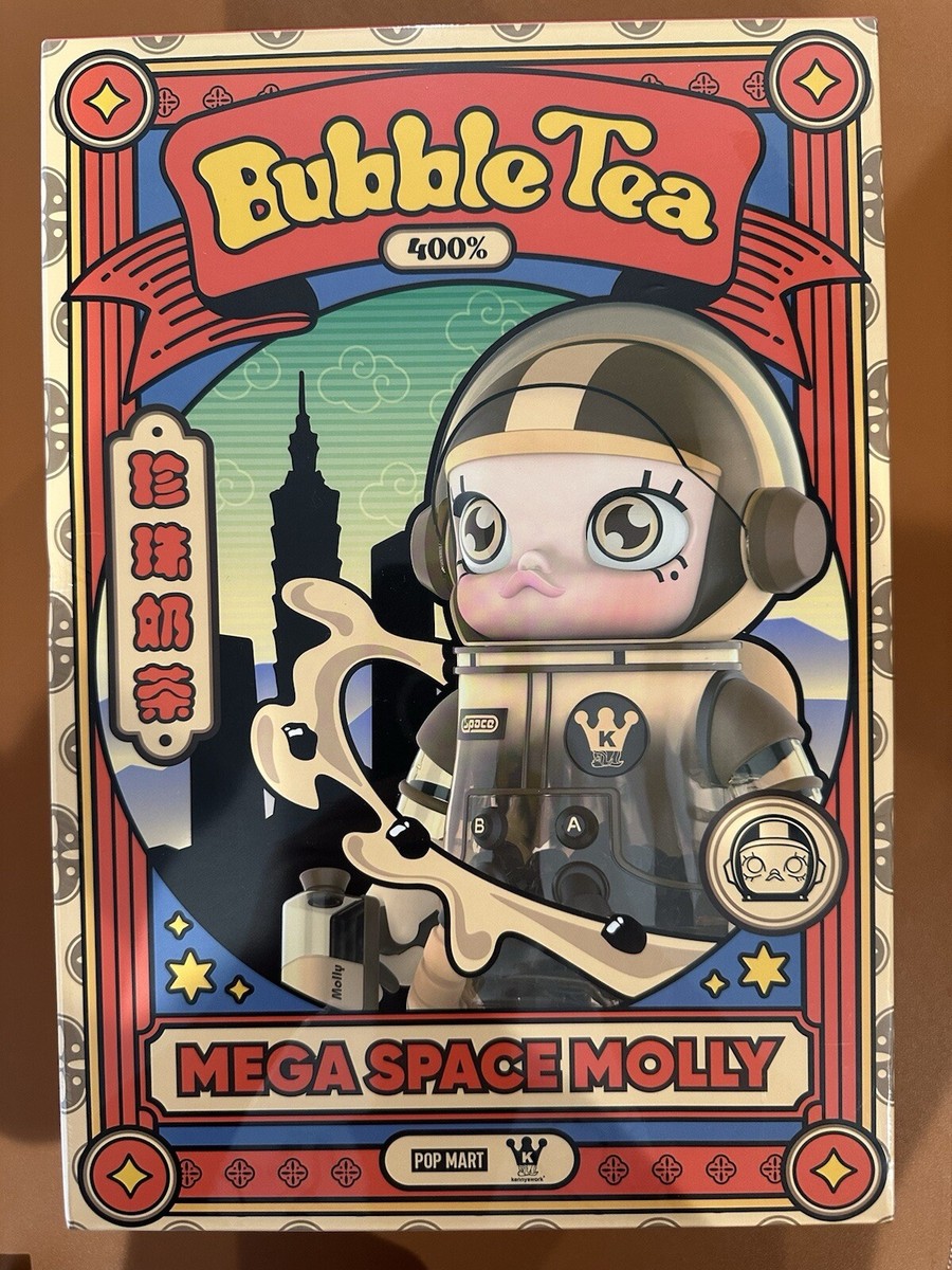 POPMART MEGA SPACE MOLLY 400% BUBBLE TEA | eBay
