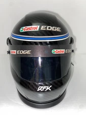 NASCAR 2023 CHRIS BUESCHER #17 CASTROL EDGE MINI HELMET