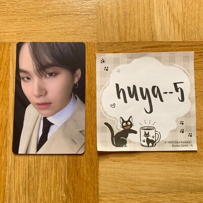 BTS Suga MOTS: 7 Official Photocard Version 3 | eBay