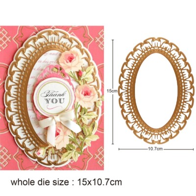 Rahmen Metall Cutting Dies Stanzformen Scrapbooking Präge Stanzschablonen Karte