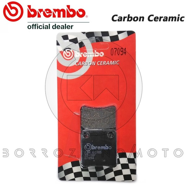 BremsbelÄGe Handbremse Brembo Carbon Keramik 07094 Piaggio MP3 LT 400 2009 2010-image